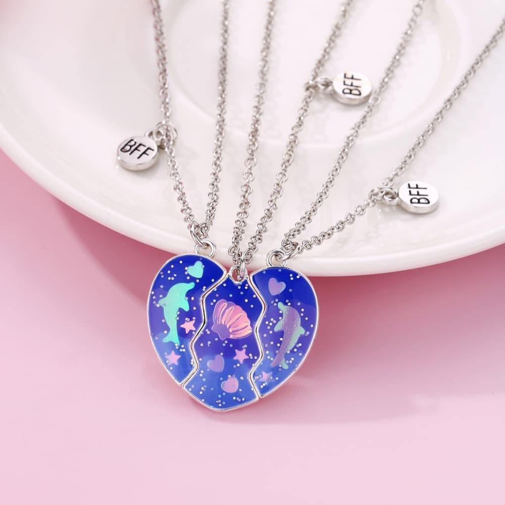 Best Friends Forever Magnetic Necklaces Set of 3