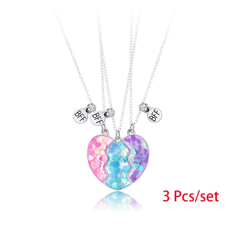 Best Friends Forever Magnetic Necklaces Set of 3