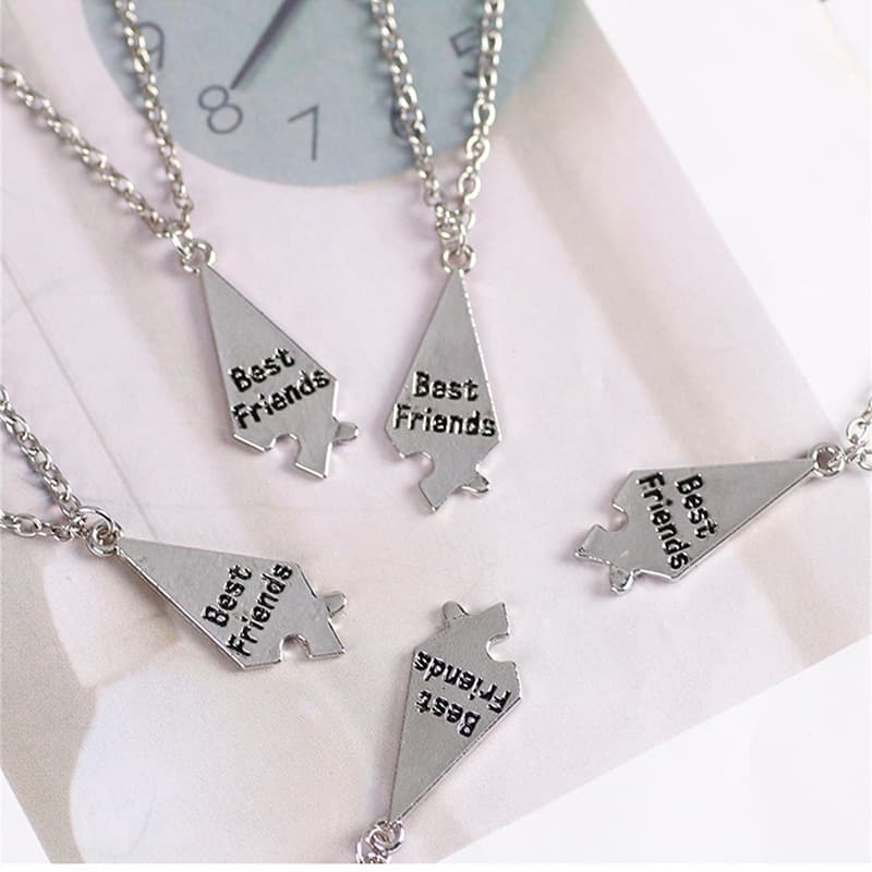5-Piece Star Friendship Necklace for Best Friends
