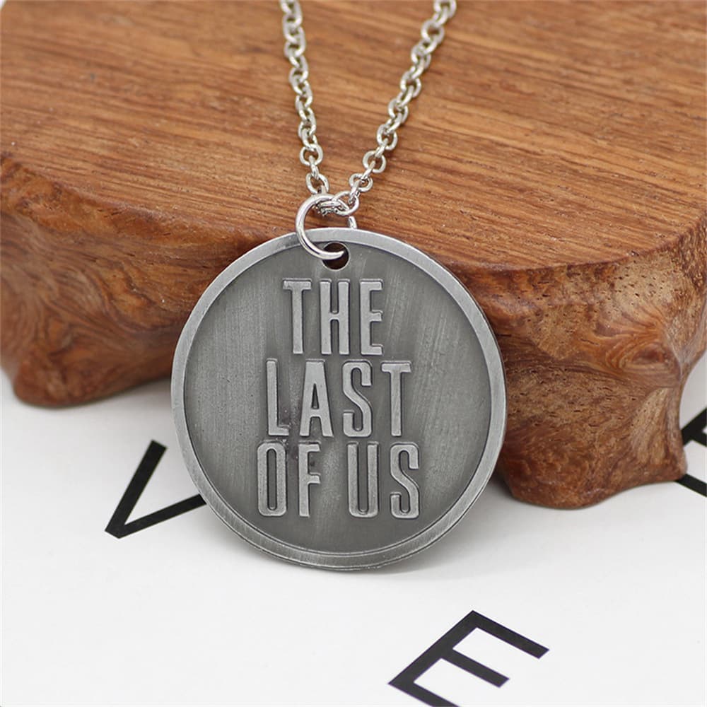 The Last of Us 2 Official Fan Necklace Set, Ellie & Tess Inspired Coin Pendant