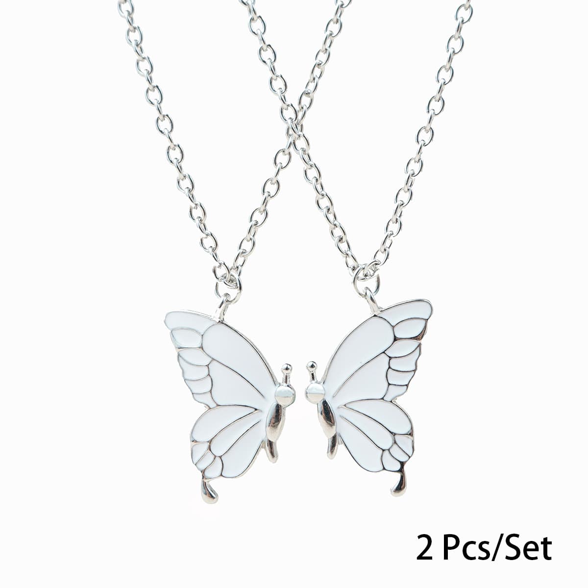 Matching Butterfly Necklace Set - Best Friend Gift