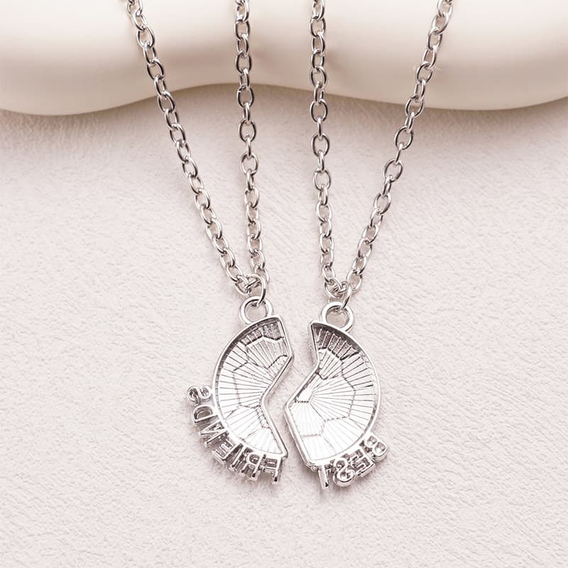 Football Best Friends Necklaces Set - Perfect Gift for Soccer Lovers