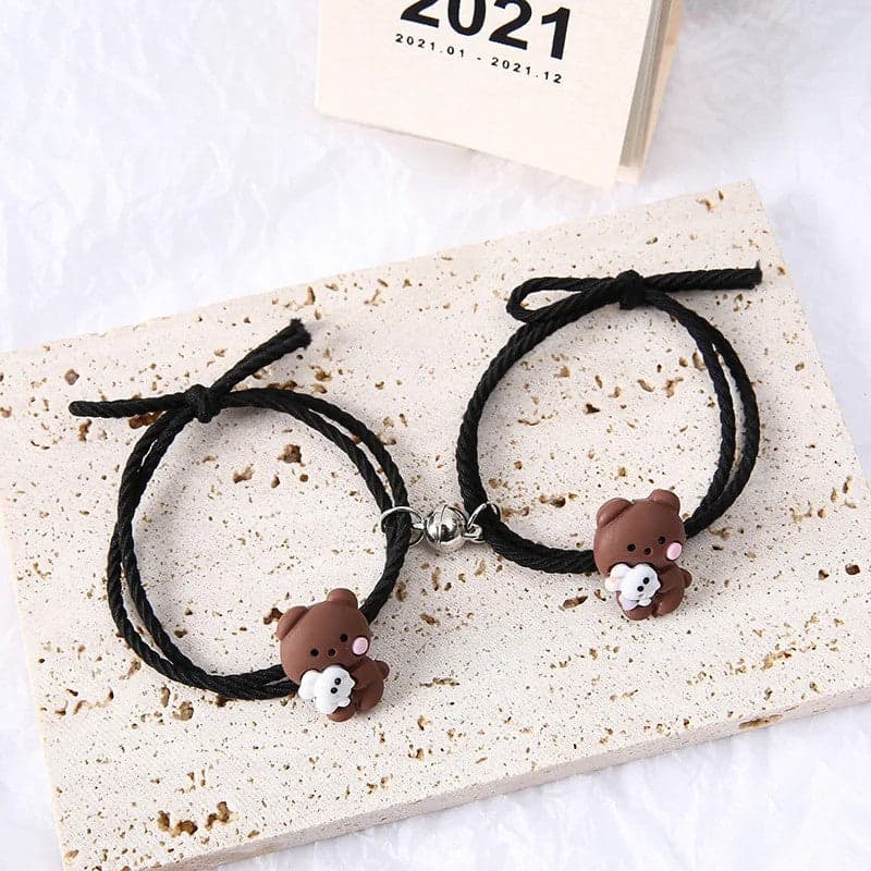 Bunny Bear BFF Friendship Bracelet