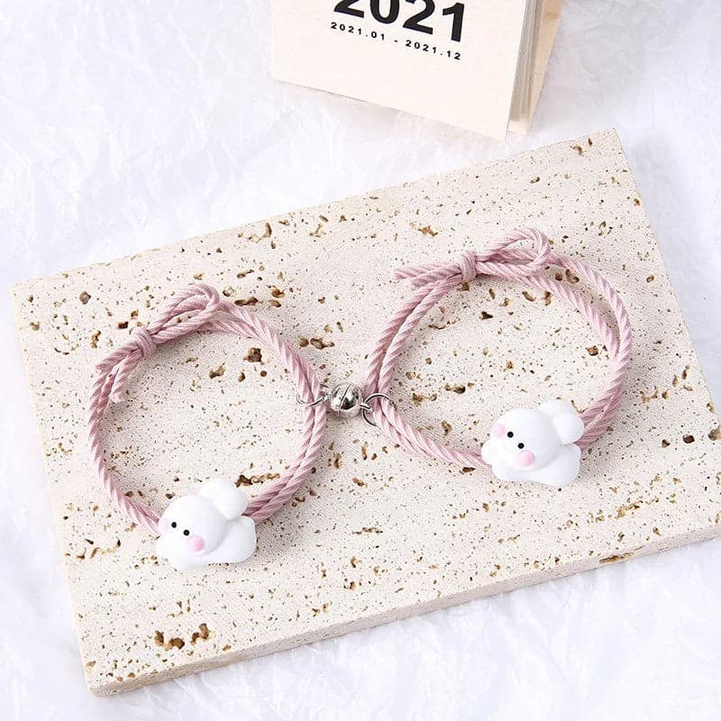 Bunny Bear BFF Friendship Bracelet