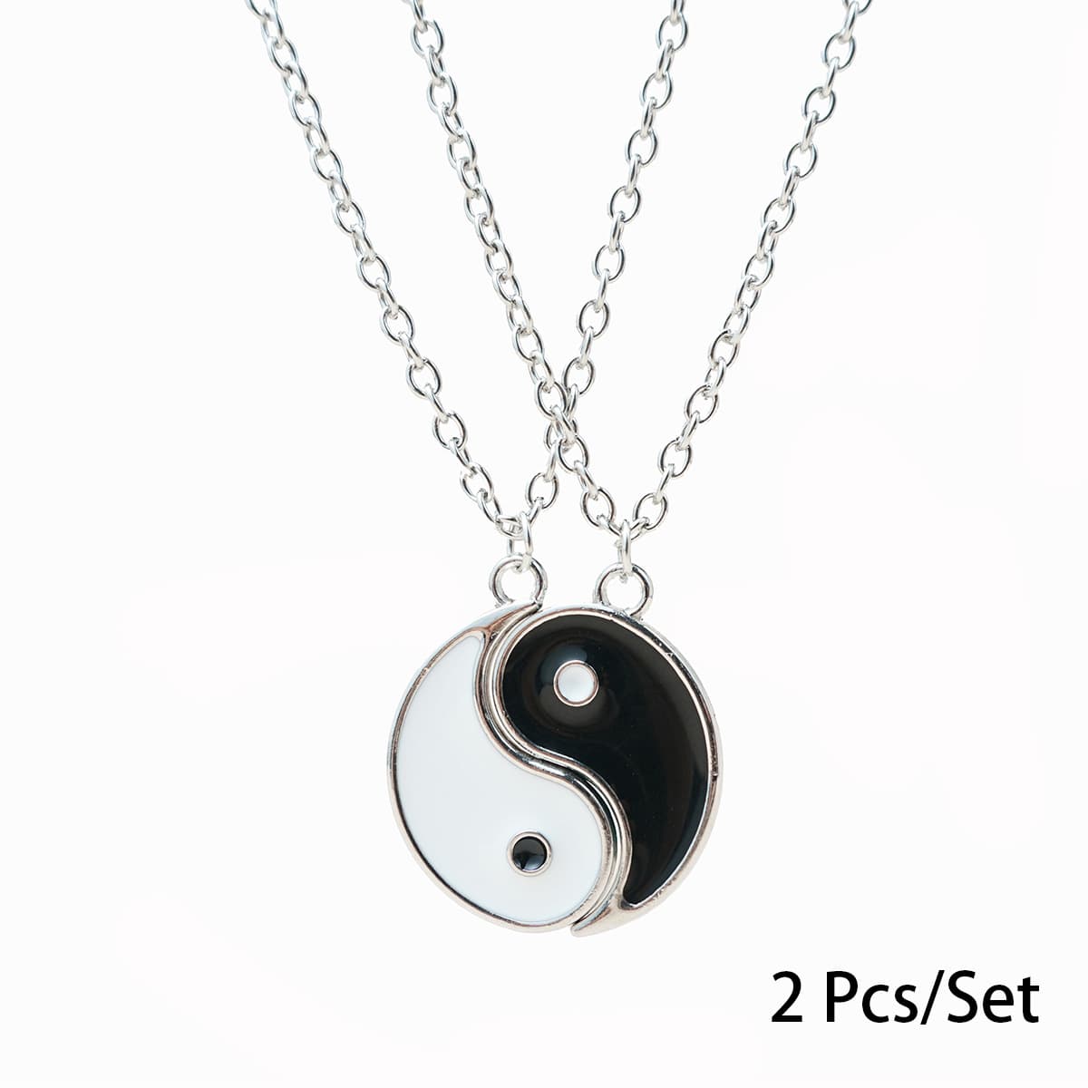 Yin Yang Best Friend Necklaces Set for Girls & Teens
