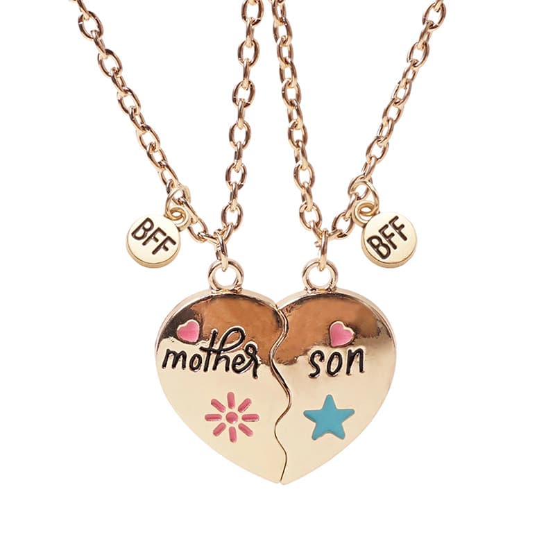 Mother & Son Magnetic Pendant Set - Perfect Gift for Mom & Kid