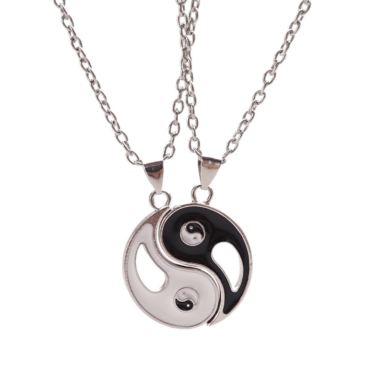 Yin Yang Couple Necklaces - Symbol of Harmony & Love
