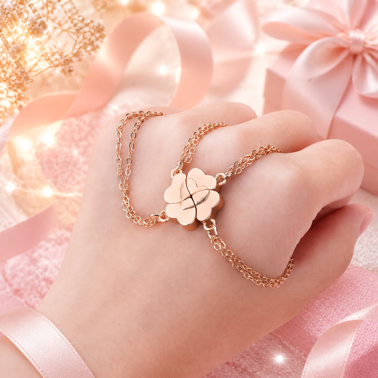 Four Leaf Clover Necklace Meaning: A Lucky Gift for Besties