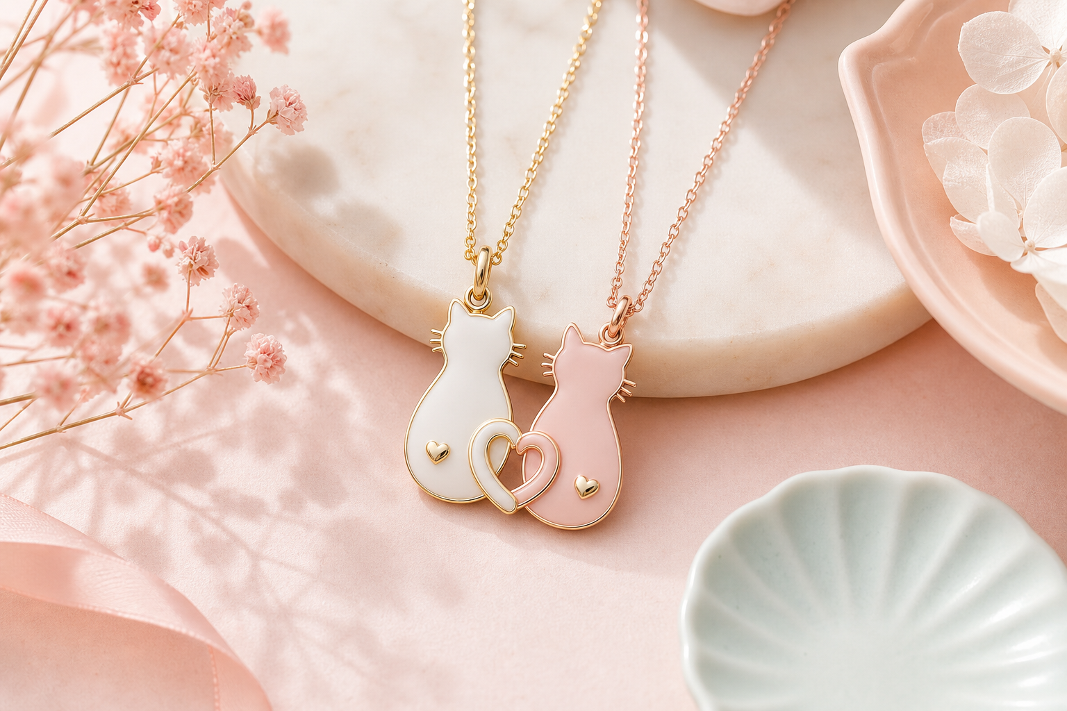 Best Friend Necklaces for 3: A Cat-Lover Gift Guide