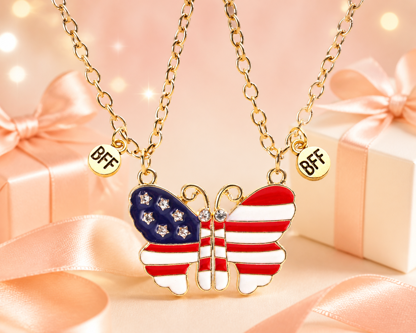 Butterfly Necklace Meaning: Friendship, Style, and USA Pride