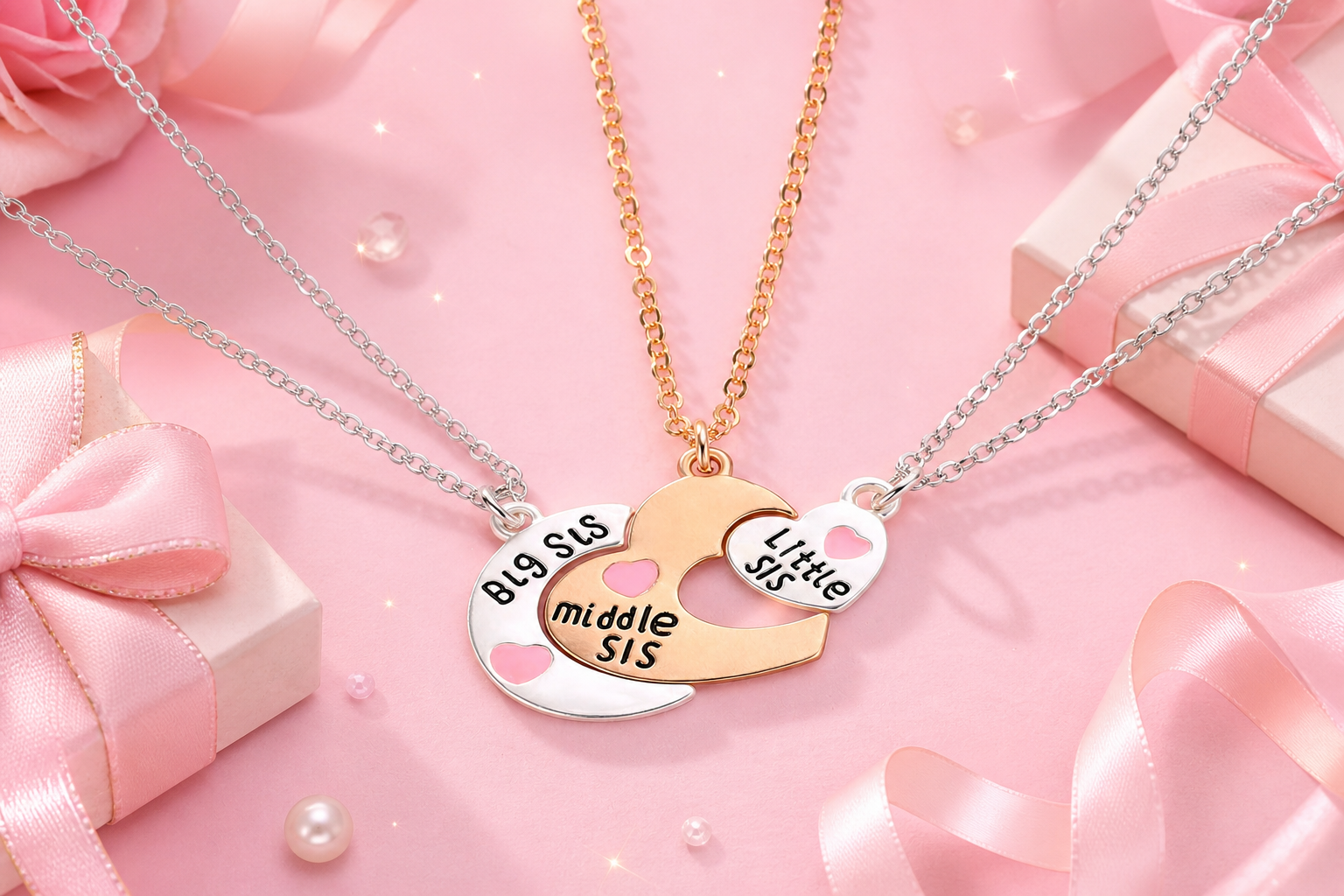 3 Sisters Necklace: A Meaningful Gift for Lifelong Sisterhood