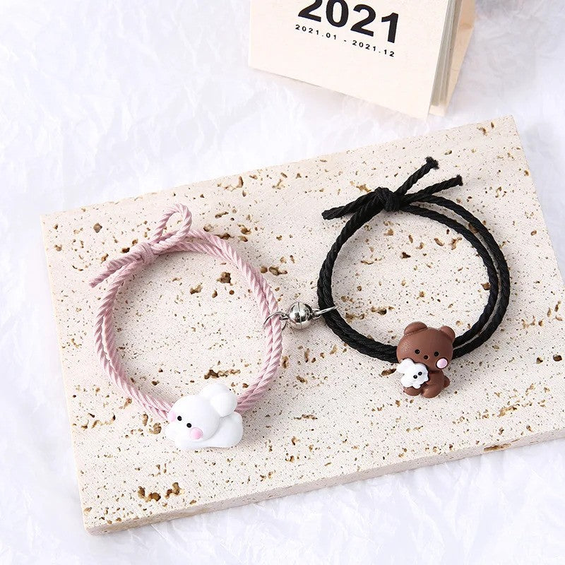 Bunny Bear BFF Friendship Bracelet